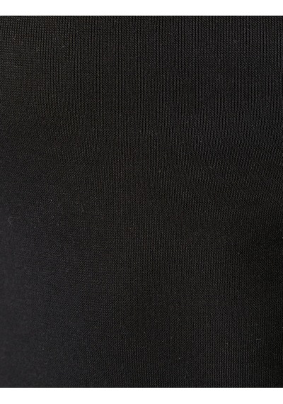 Koton Basic Mini Elbise Askılı U Yaka Dar Kesim Siyah 3sak80018ek Siyah