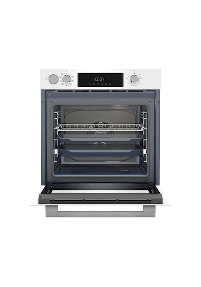 Grundig GEBD 12302W 72 LT Ankastre Beyaz Cam Fırın