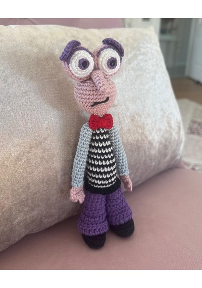Insıde Out Fear Korku Amigurumi Oyuncak 22 Cm 001