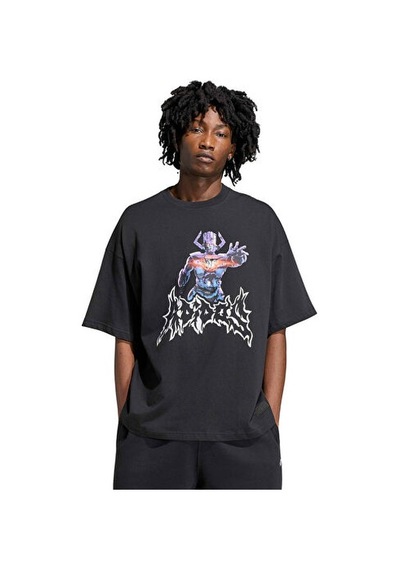 Adidas Marvel Galactus Tee Erkek Günlük Tişört Ia4376 Siyah