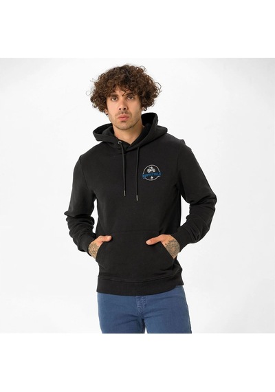 Routefield House Erkek Sweat-001 Siyah