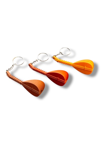 Bağlama Maskot Anahtarlık 9cm Yüksekliğinde 3 Cm Genişliğinde