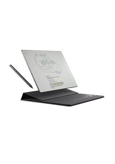 Remarkable Paper Pro Tablet + Marker Plus Kalem + Klavyeli Kılıf Basalt