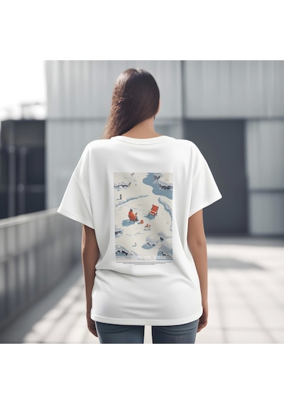 Isalone Serisi No:2 T-shirt - Beyaz