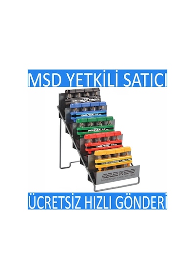 Medikaltec Egzersiz Yayı Set 5 Renk Msd Digi-flex El Parmak Kuvvetlendirici