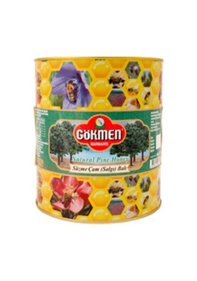 Gökmen Süzme Çam Balı Teneke (3700 G)