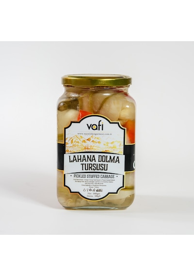 Vafi Turşu Serisi Lahana Dolma Turşusu 1000cc-500gr-8484