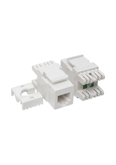 BiSıfır Keystone Cat3 Jack Patch Panel İçin (100 Adet)