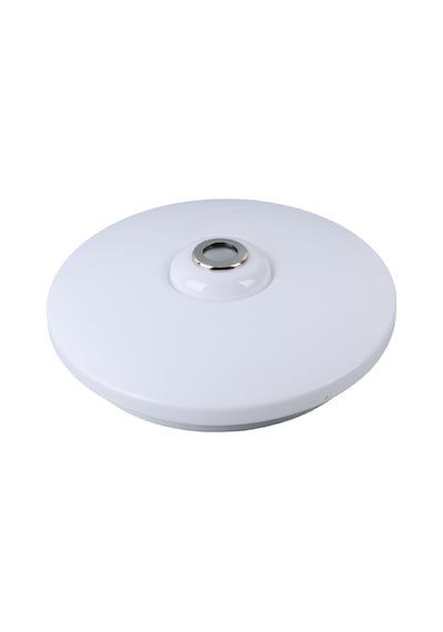 Ayt Poweramster Pm-27331 Beyaz 34x9 Cm 24 Watt Bluetooth Hoparlörlü Tavan Aydınlatma Ses Bombası Hoparlör