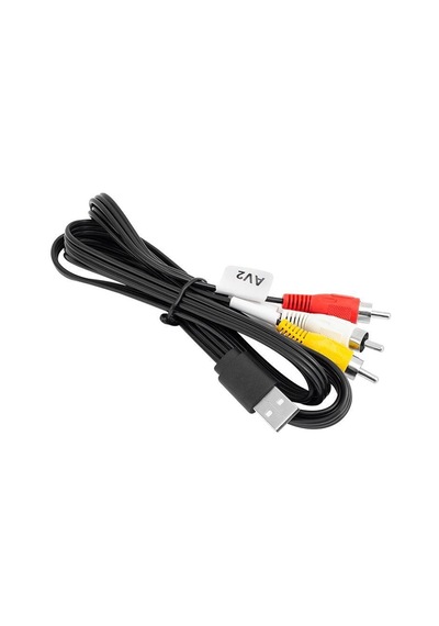 Magicvoice Mv-6596 Siyah 1.2 Metre Usb - 3 Rca Av Görüntü Ve Ses Dönüştürücü Kablo-216463