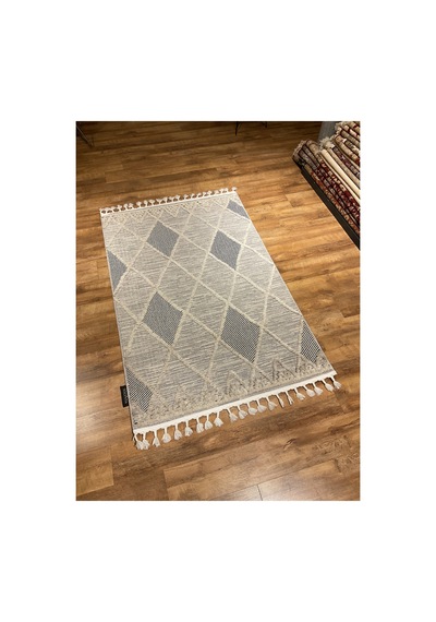 Sumatra 353 Gri Halı Çok Renkli