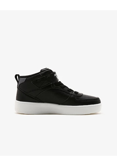 Skechers Sport Court 92 - Show Starter Çocuk Siyah Işıklı Sneakers Karışık