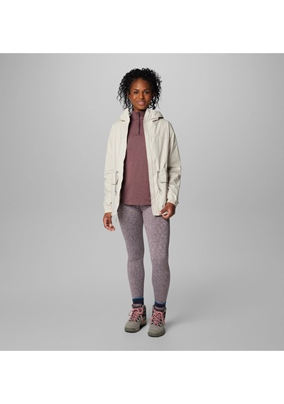 Columbia Sweet Creek Iı Lined Rain Kadın Yağmurluk Wl5535 Bej
