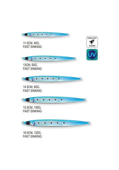 Savage Gear Sardine Slider 14.5 Cm 80 Gr Sahte Balık Uv Bgo