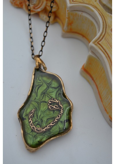Stoneage Özel Tasarim Kolye N11.39005 Bronz