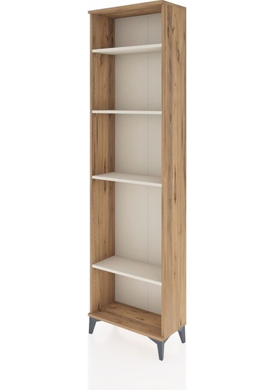 Arges Dolap 4 Raflı 60x30x221 Çam-aytaşı Atlas Çam