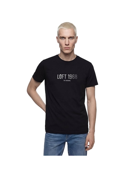 Loft Regular Fit Siyah Erkek T-shirt Lf2042339