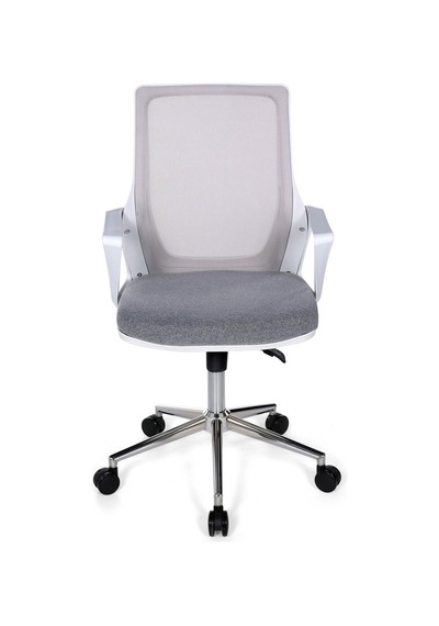 Ofisbazaar Alf Beyaz Fileli Çalışma Koltuğu Ergonomik Şef Ve Toplantı Koltuğu Gri Gri