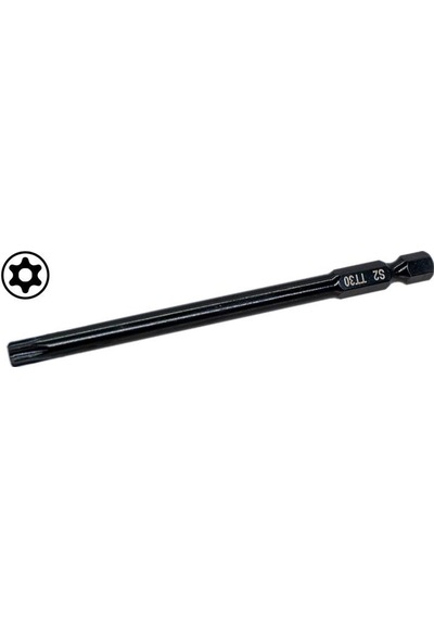 6431 Manyetik Uzun Delikli Torx Bits Uç Tt30x100 Mm