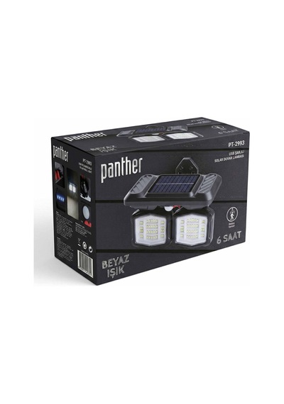 Panther Pt-2993 Solar Karanlık Ve Hareket Sensörlü Led Duvar Lambası Diğer