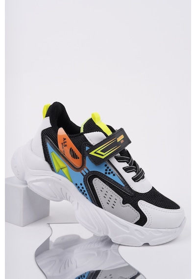 Muggo Panter Kalın Taban Cırtlı Ve Bağcıklı Unisex Çocuk Sneaker Spor Ayakkabı Mavi Muggo Panter Kalın Taban Cırtlı Ve Bağcıklı Unisex Çocuk Sneaker Spor Ayakkabı Mavi