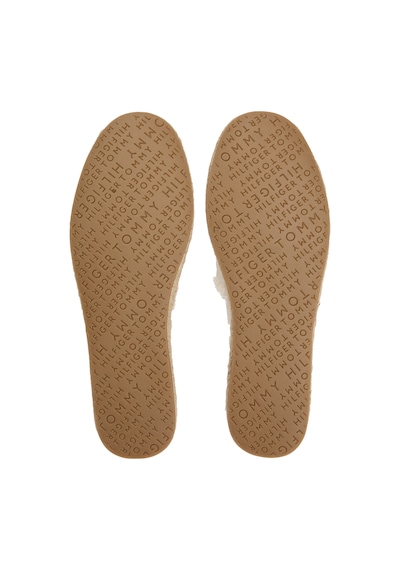 Tommy Hilfiger Frınge Canvas Closed Espadrılle Kadın Bej Günlük Ayakkabı - Fw0fw08881