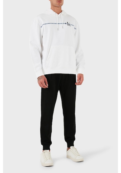 Calvin Klein Erkek Sweat Lv04rc289g Yaf Beyaz Beyaz
