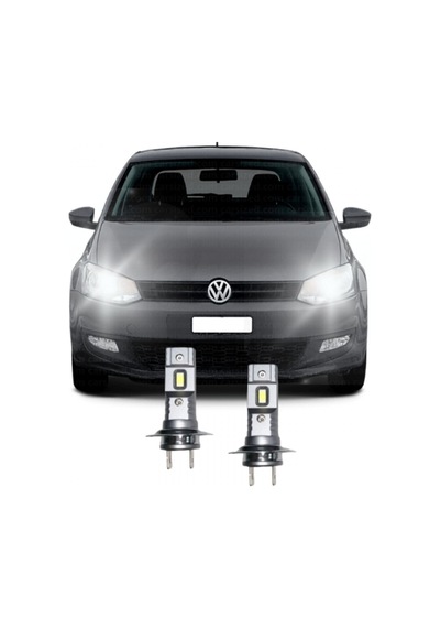 Megamarket06 Vw Polo 6r 6c Led Kısa Far Ampulü Mini Led 2'li Set H7