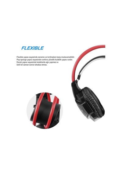 Dobe PS4/Xbox/Ps3/PS4 Pc Multi Function Oyuncu Kulaklığı