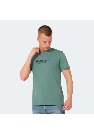 Slazenger VOITTO Erkek  Su Yeşili Tişört