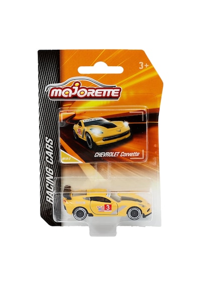 Racing Cars Majorette Chevrolet Corvette Tekli Arabaları 1:64 Diecast Oyuncakları Model