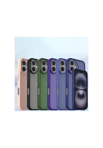 Apple iPhone  Uyumlu  16 Kılıf Elegant Kapak - Lacivert