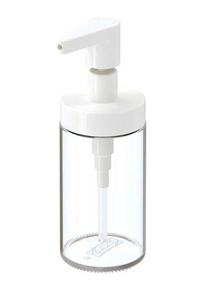 Buççin Online Mağaza 3 Lü Sıvı Sabunluk Cam 250ml Yükseklikx 17 Cm Cam Beyaz Çok Renkli