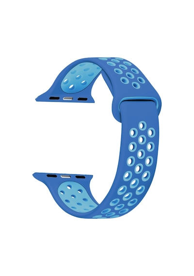 Microsonic Apple Uyumlu  Watch 6 44Mm Sport Band Kordon Mavi Turkuaz