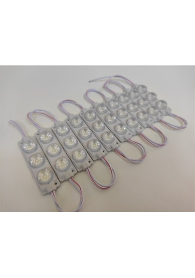 Ahmet Otomotiv Camlı Parmak Led Lamba Beyaz 12 Volt Su Geçirmez 10,lu 3m Bantlı Kesilebilir Br0409928