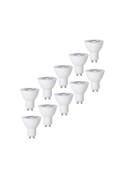Ct-4215 10 Adet 7w Led Ampul Gu10 4000 Kelvin Ilık Beyaz, Aks01013 Diğer