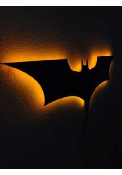Batman Logo Led Işıklı Tablo