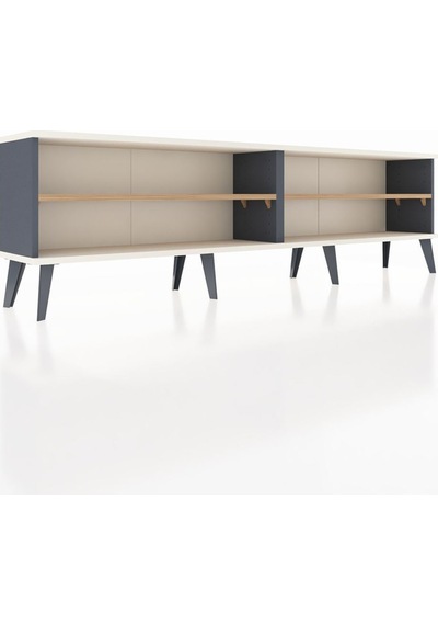 Arges Tv Ünitesi 2 Raflı 176x30x51 Antrasit-aytaşı/çam Aytası/atlas Çam Arges Tv Ünitesi 2 Raflı 176x30x51 Antrasit-aytaşı/çam Aytası/atlas Çam