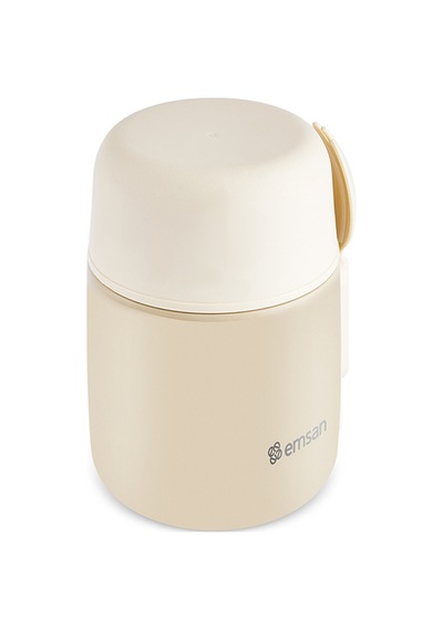 Emsan Solis Yemek Termosu 500 Ml Krem Krem