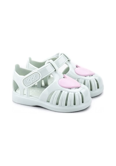 Mınt Yesılı Sandalet Kız Çocuk İgor S10310 Tobby Gloss Love Igor 026-menta Null Mint