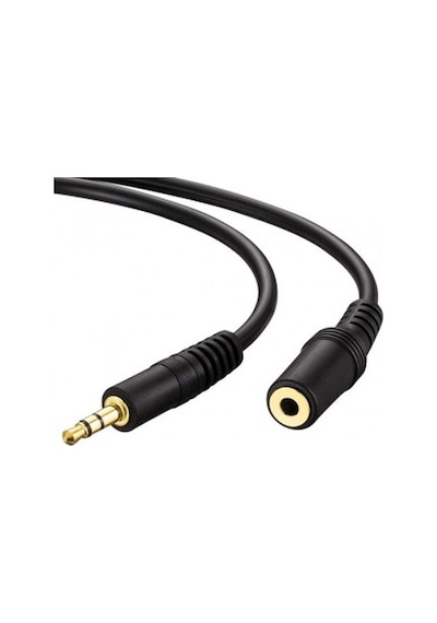 Qport Q-St10 3.5 Ses - Stereo Uzatma Kablosu Erkek-Dişi 10 Mt