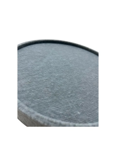 Silindir Model Süet Kumaş Gri Renk 20/20 Cm Batırmalı Küpe-piercing Tablası Gri