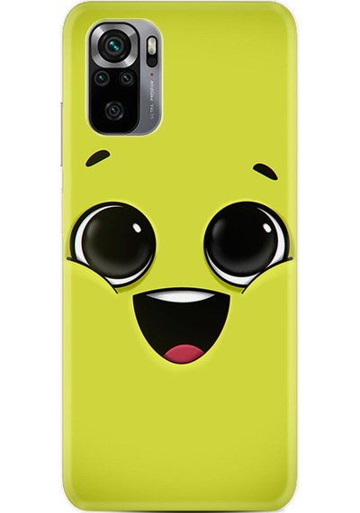 Xiaomi Note 11 Se Kılıf Resimli Desenli Silikon Platinium Series White Green 1833