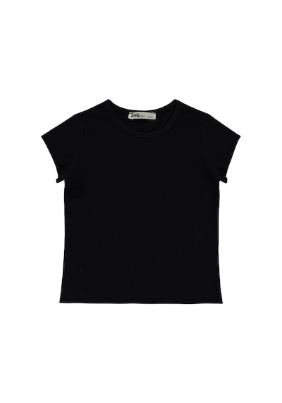 Civil Girls Basic 2-5 Yaş Tişört - Siyah 18A49522125S1