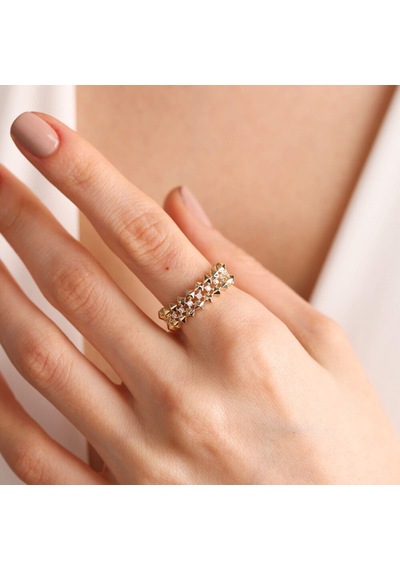 Altın Arrow Yüzük 14K 530501124