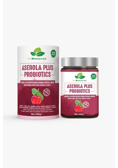 Dr. Natural Aserola Plus Aserola Eki İçeren Karışık Bitkisel Macun 240 G