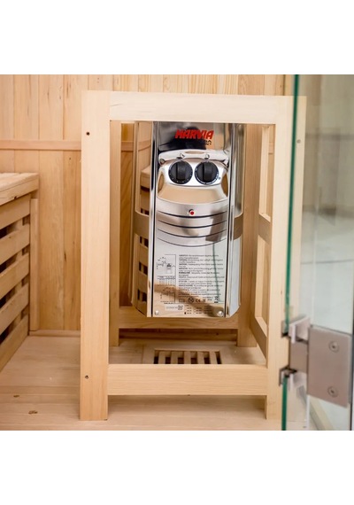 Astral Pool Harvıa Vega Compact Gövdeden Kumandalı Sauna Sobası 3,5 Kw 2-4 M3 7 Kg Taş Kapasitesi -toptancıyızbiz