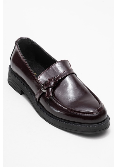 Luvishoes Luvi Shoes Galea Bordo Rugan Tokalı Hakiki Deri Kadın Loafer Ayakkabı Bordo Rugan Luvishoes Luvi Shoes Galea Bordo Rugan Tokalı Hakiki Deri Kadın Loafer Ayakkabı Bordo Rugan