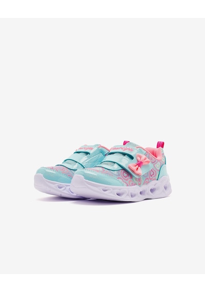 Skechers Heart Lıghts Küçük Kız Çocuk Yeşil Işıklı Spor Ayakkabı 303258n Mtmt Yeşil