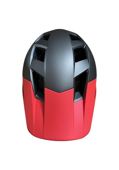 Asistan Ks-30 M 55-58cm Titanyum Kırmızı Bisiklet Kaskı